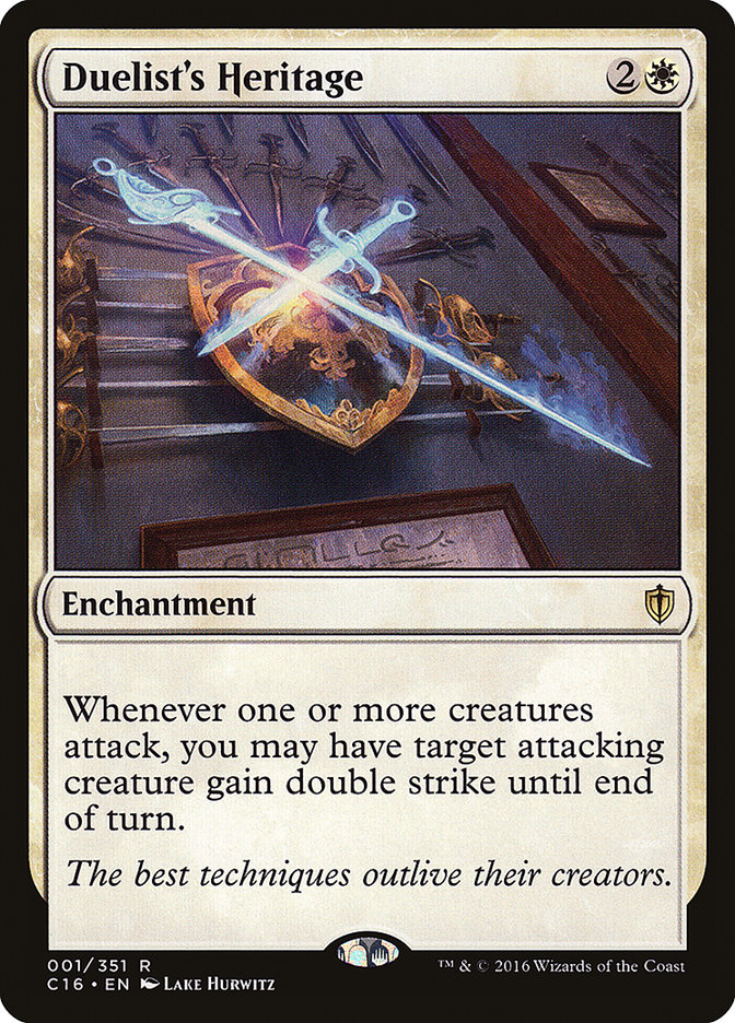 Duelist's Heritage [Commander 2016] | Black Swamp Games