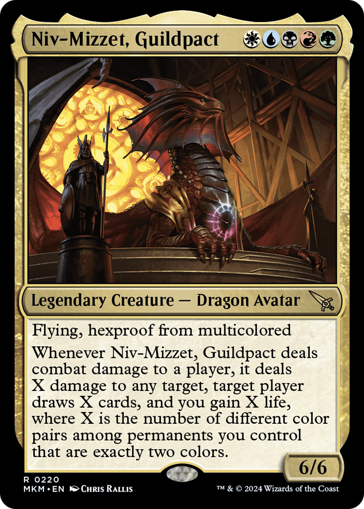 Niv-Mizzet, Guildpact [Murders at Karlov Manor] | Black Swamp Games