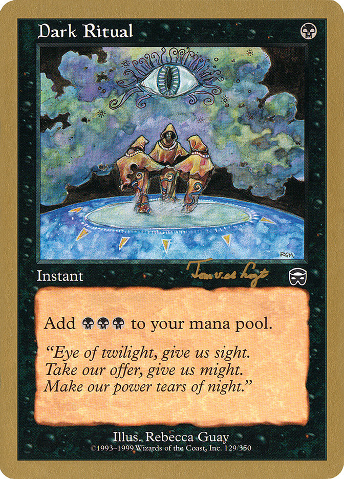 Dark Ritual (Tom van de Logt) [World Championship Decks 2001] | Black Swamp Games