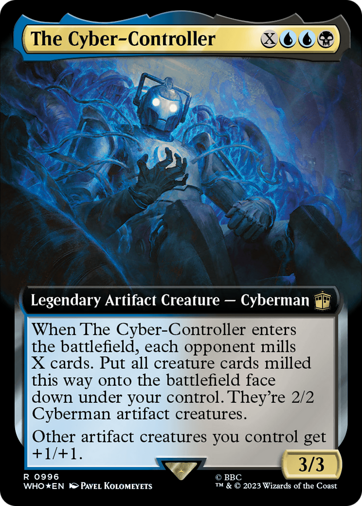 The Cyber-Controller (Extended Art) (Surge Foil) [Doctor Who] | Black Swamp Games