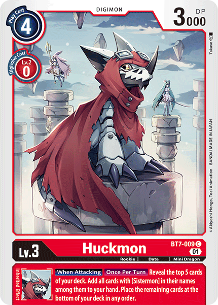 Huckmon [BT7-009] [Next Adventure] | Black Swamp Games