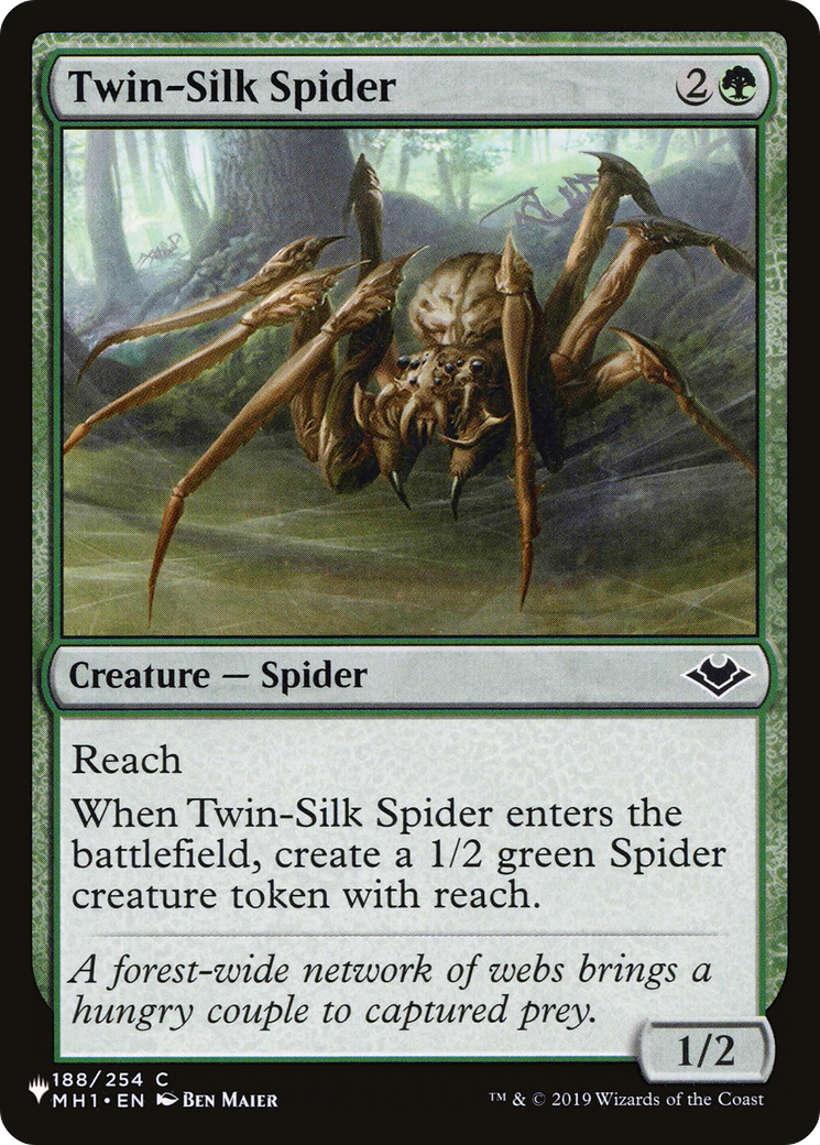 Twin-Silk Spider [The List] | Black Swamp Games