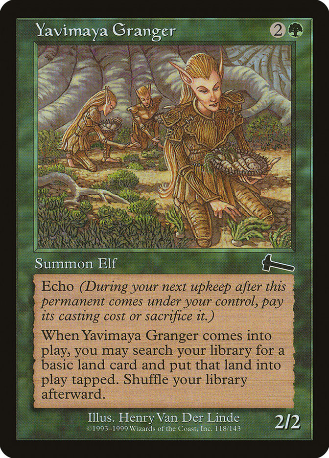 Yavimaya Granger [Urza's Legacy] | Black Swamp Games
