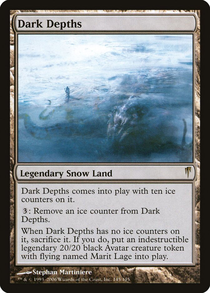 Dark Depths [Coldsnap] | Black Swamp Games