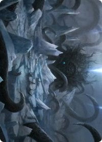 Icebreaker Kraken Art Card [Kaldheim Art Series] | Black Swamp Games