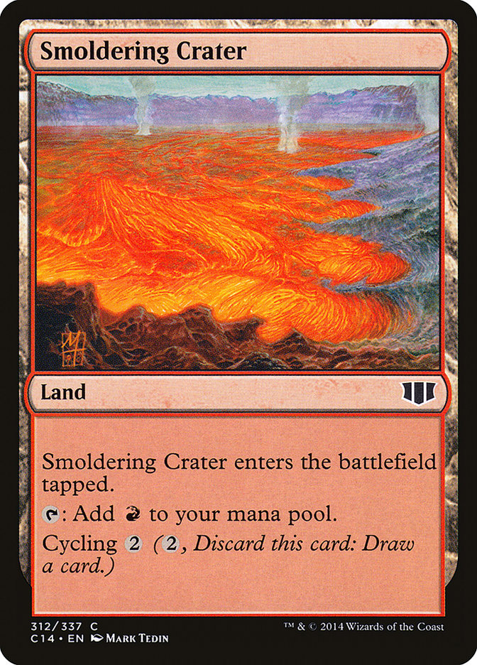 Smoldering Crater [Commander 2014] | Black Swamp Games