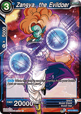 Zangya, the Evildoer (Common) (BT13-050) [Supreme Rivalry] | Black Swamp Games