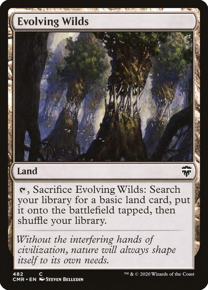 Evolving Wilds [Commander Legends] | Black Swamp Games