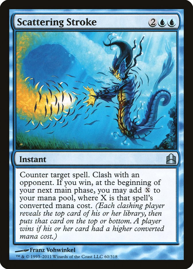 Scattering Stroke [Commander 2011] | Black Swamp Games