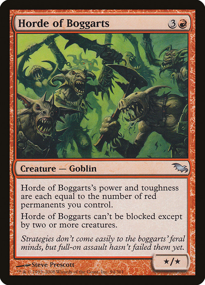 Horde of Boggarts [Shadowmoor] | Black Swamp Games