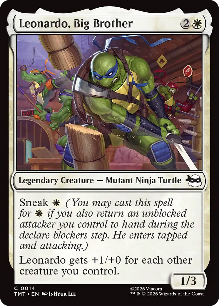 Leonardo, Big Brother [Teenage Mutant Ninja Turtles] | Black Swamp Games