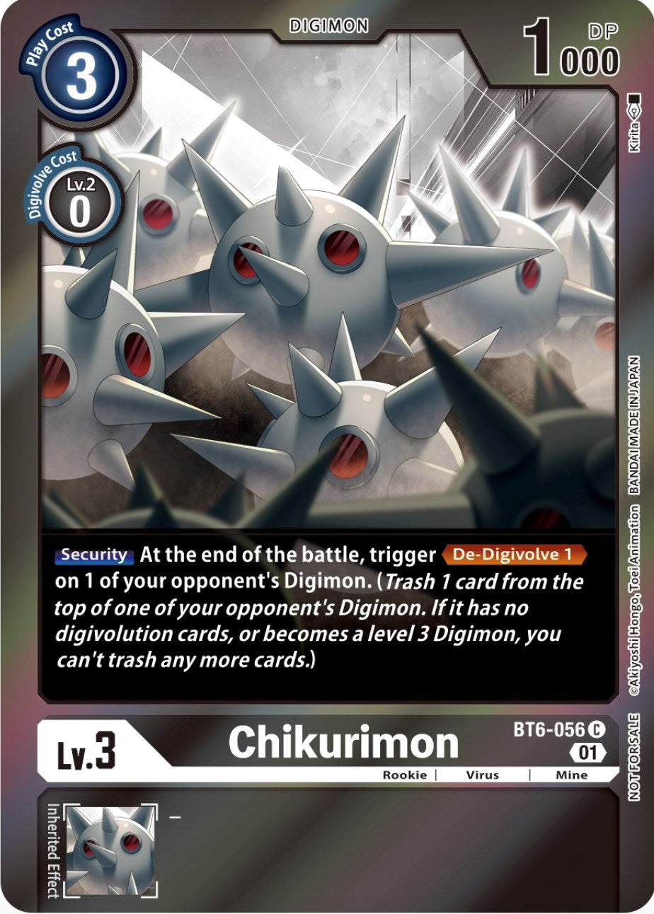 Chikurimon [BT6-056] (Event Pack 4) [Double Diamond Promos] | Black Swamp Games