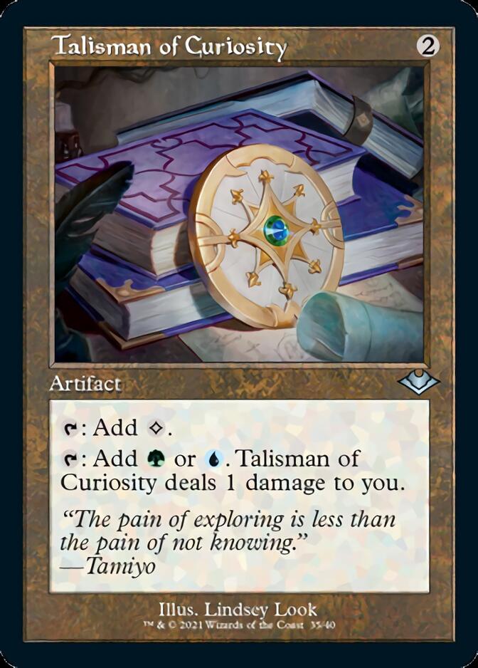 Talisman of Curiosity (Retro) [Modern Horizons] | Black Swamp Games