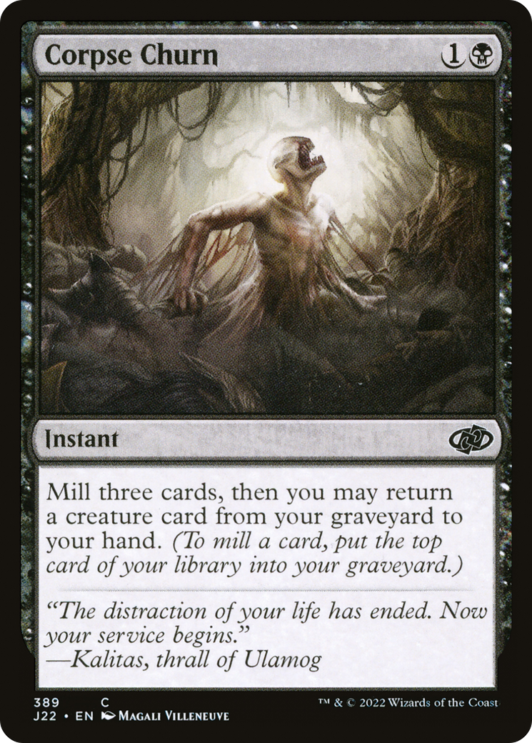 Corpse Churn [Jumpstart 2022] | Black Swamp Games