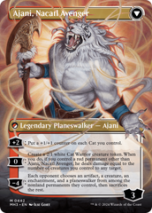 Ajani, Nacatl Pariah // Ajani, Nacatl Avenger (Borderless) [Modern Horizons 3] | Black Swamp Games