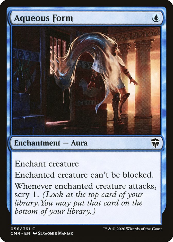 Aqueous Form [Commander Legends] | Black Swamp Games