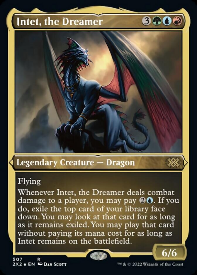Intet, the Dreamer (Foil Etched) [Double Masters 2022] | Black Swamp Games