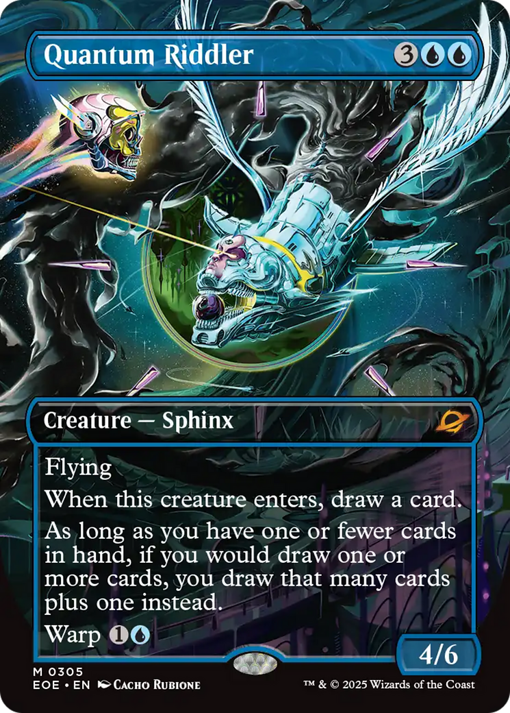 Quantum Riddler (Borderless) [Edge of Eternities] | Black Swamp Games