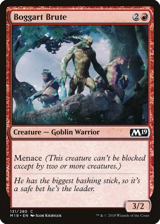 Boggart Brute [Core Set 2019] | Black Swamp Games