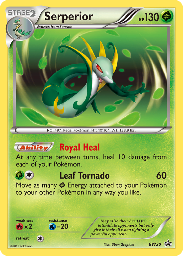 Serperior (BW20) [Black & White: Black Star Promos] | Black Swamp Games