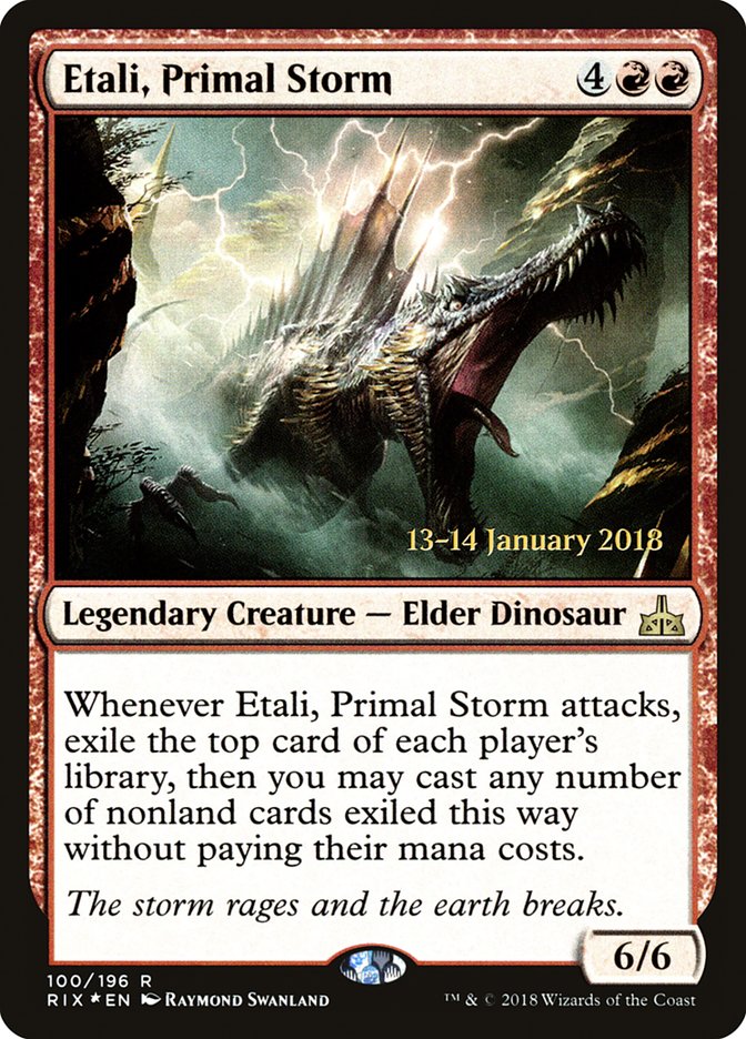 Etali, Primal Storm [Rivals of Ixalan Prerelease Promos] | Black Swamp Games