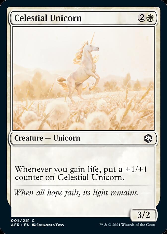Celestial Unicorn [Dungeons & Dragons: Adventures in the Forgotten Realms] | Black Swamp Games