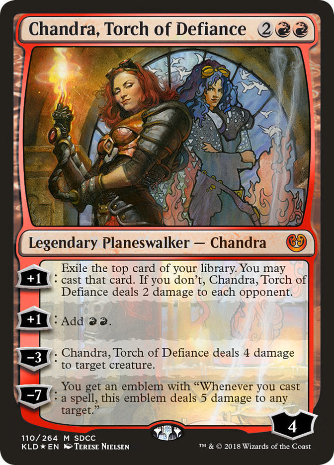 Chandra, Torch of Defiance [San Diego Comic-Con 2018] | Black Swamp Games