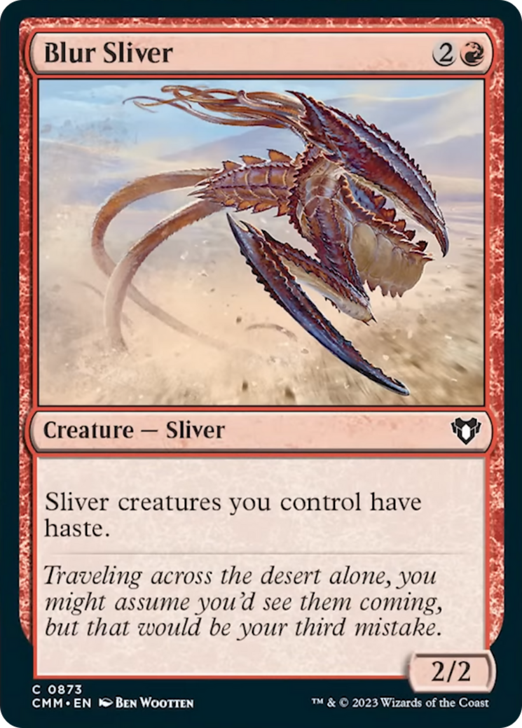 Blur Sliver [Commander Masters] | Black Swamp Games