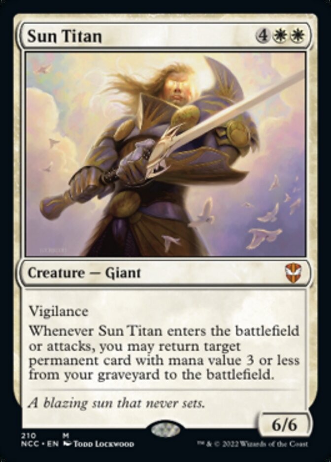Sun Titan [Streets of New Capenna Commander] | Black Swamp Games
