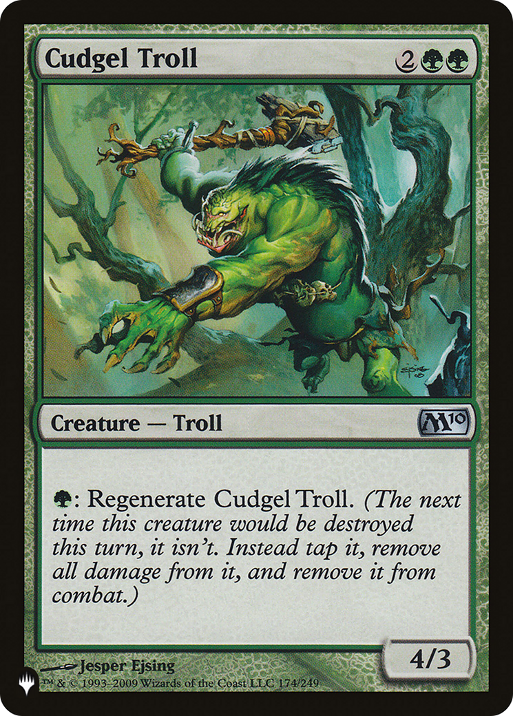 Cudgel Troll [The List Reprints] | Black Swamp Games