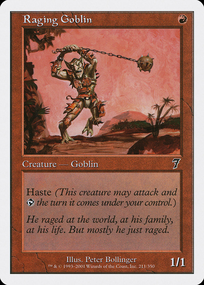 Raging Goblin [Seventh Edition] | Black Swamp Games