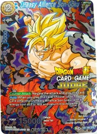 Uneasy Alliance Son Goku (DB1-096) [Judge Promotion Cards] | Black Swamp Games