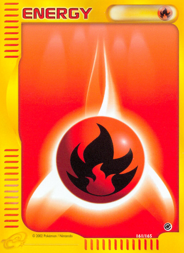 Fire Energy (161/165) [Expedition: Base Set] | Black Swamp Games