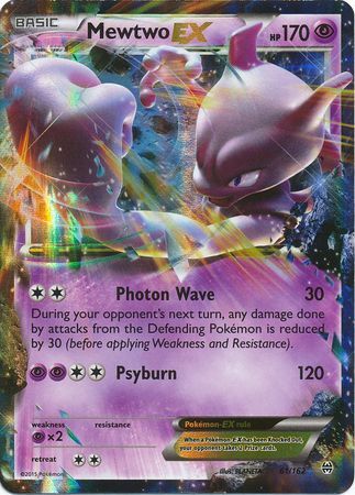 Mewtwo EX (61/162) (Jumbo Card) [XY: BREAKthrough] | Black Swamp Games