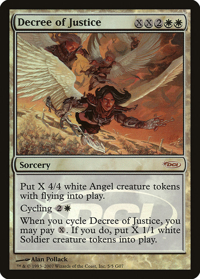Decree of Justice [Judge Gift Cards 2007] | Black Swamp Games