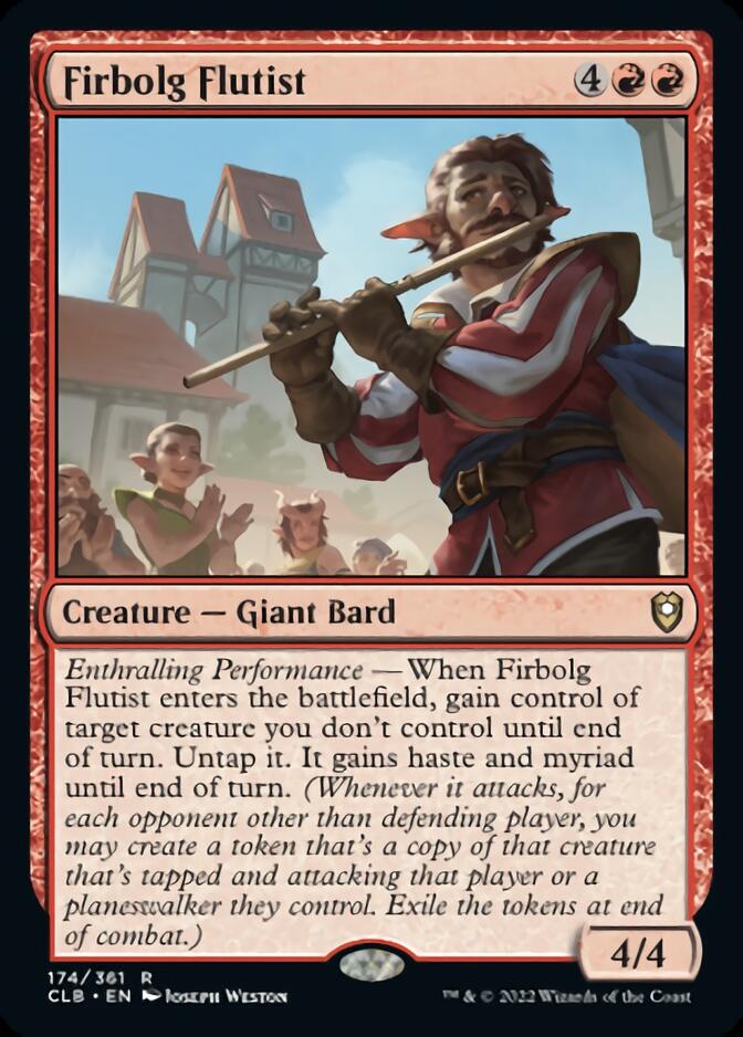 Firbolg Flutist [Commander Legends: Battle for Baldur's Gate] | Black Swamp Games