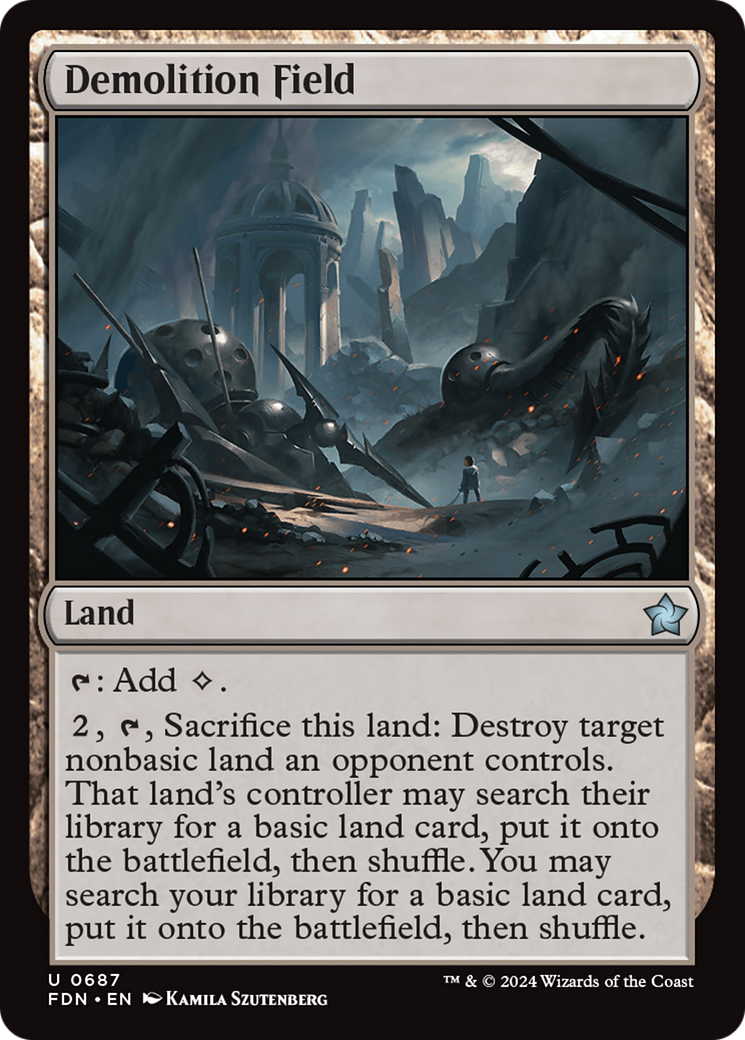 Demolition Field [Foundations] | Black Swamp Games