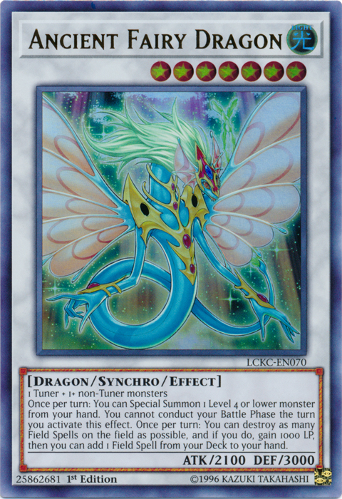 Ancient Fairy Dragon [LCKC-EN070] Ultra Rare | Black Swamp Games