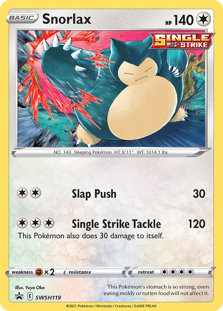 Snorlax (SWSH119) [Sword & Shield: Black Star Promos] | Black Swamp Games