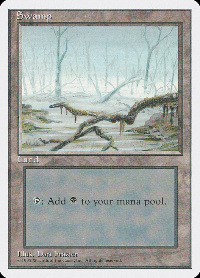 Swamp (White Fog in Trees) [Fourth Edition] | Black Swamp Games