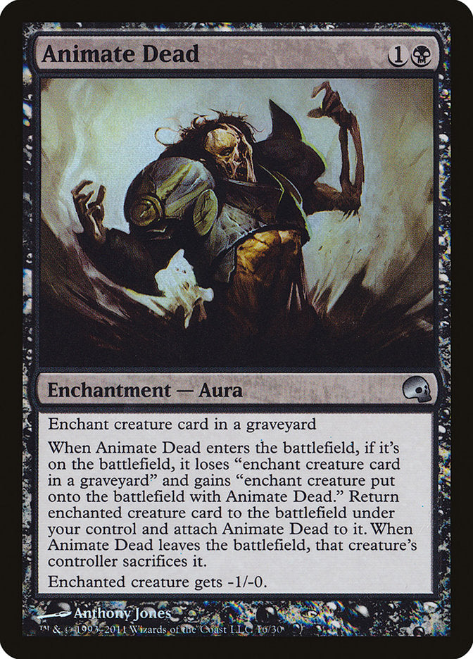 Animate Dead [Premium Deck Series: Graveborn] | Black Swamp Games