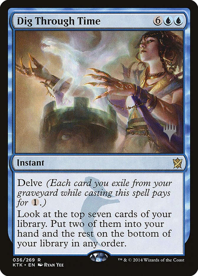 Dig Through Time (Promo Pack) [Khans of Tarkir Promos] | Black Swamp Games