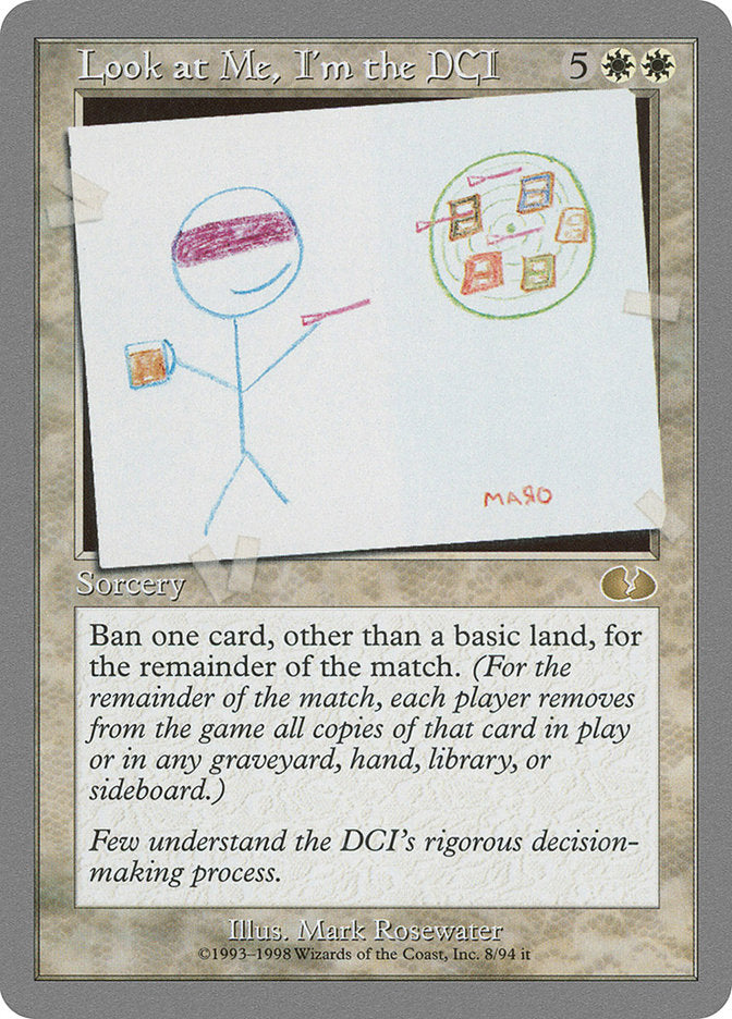 Look at Me, I'm the DCI [Unglued] | Black Swamp Games