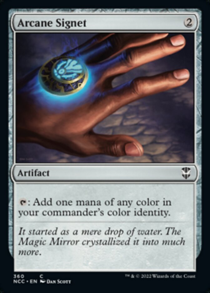 Arcane Signet [Streets of New Capenna Commander] | Black Swamp Games