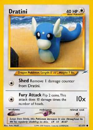 Dratini (63/105) [Neo Destiny Unlimited] | Black Swamp Games