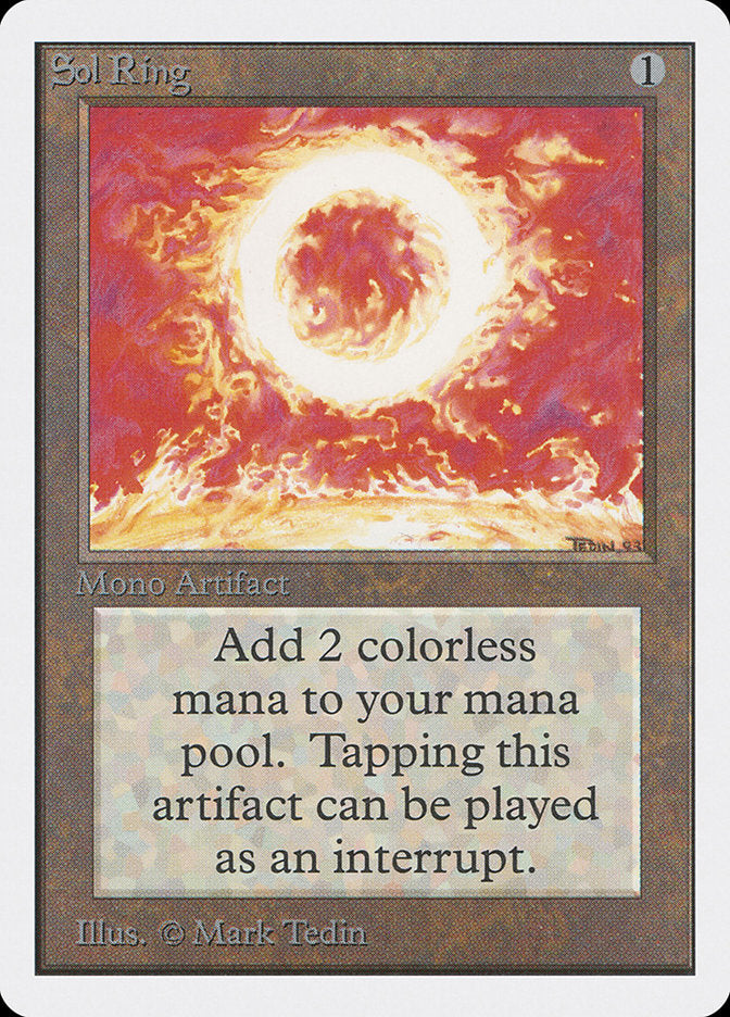 Sol Ring [Unlimited Edition] | Black Swamp Games