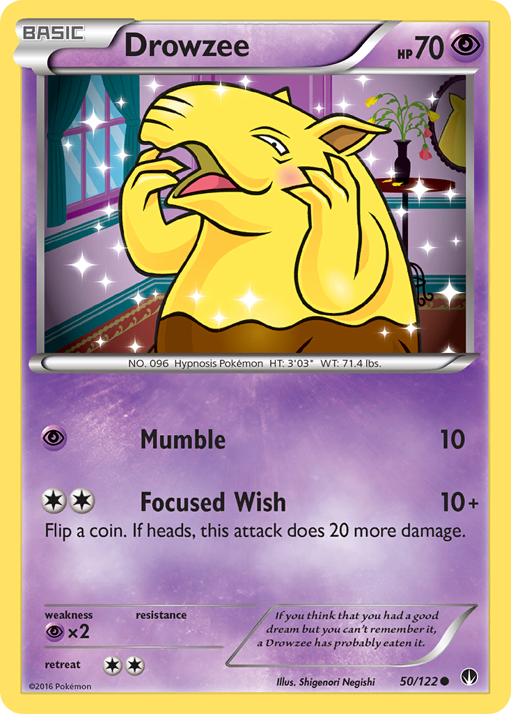 Drowzee (50/122) [XY: BREAKpoint] | Black Swamp Games