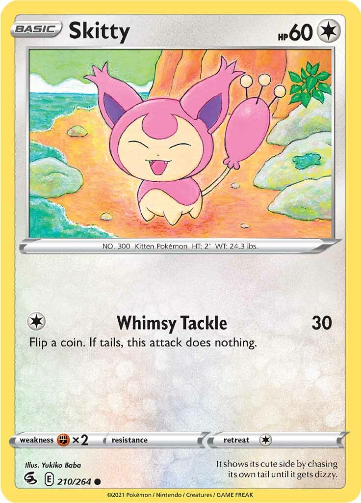 Skitty (210/264) [Sword & Shield: Fusion Strike] | Black Swamp Games