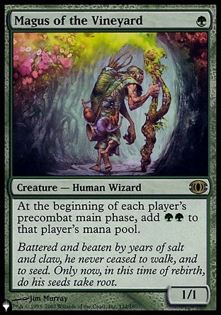 Magus of the Vineyard [The List] | Black Swamp Games