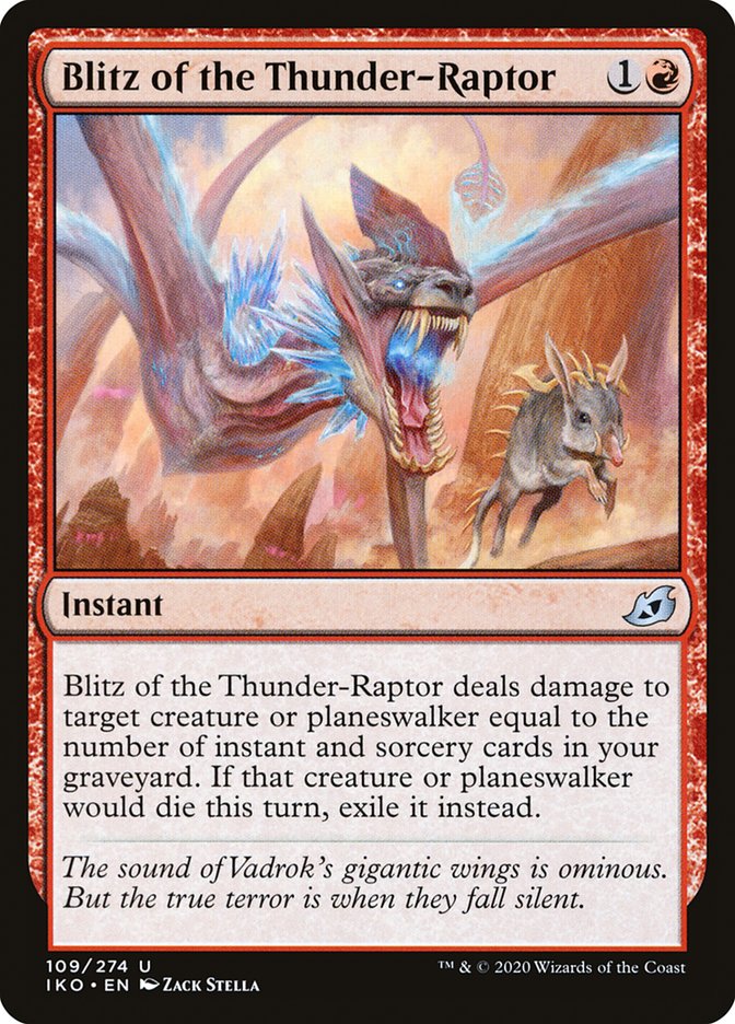 Blitz of the Thunder-Raptor [Ikoria: Lair of Behemoths] | Black Swamp Games